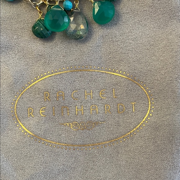 NWOT Precious Stone.Necklace. Blues - Picture 9 of 12